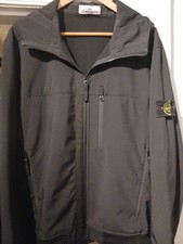 Stone Island Soft Shell-R In Black  Size XXL