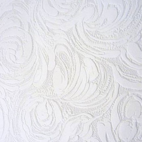 Anaglypta white blown vinyl - white,