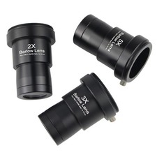 3Pcs Black 2X 3X 5X Eyepiece