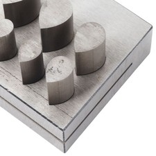 Punch Die Disc Cutter Set Drop Shaped Different Sizes 45 Steel Jewelry Makin CUT