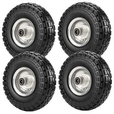 4x 10" Flat Free Sack Truck