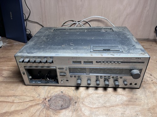 Aiwa stereo cassette receiver - aiwa,