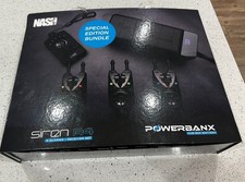 Nash Siren R4 3 Rod Bite Alarm + Wireless Receiver Set *New* Carp Fishing Tackle