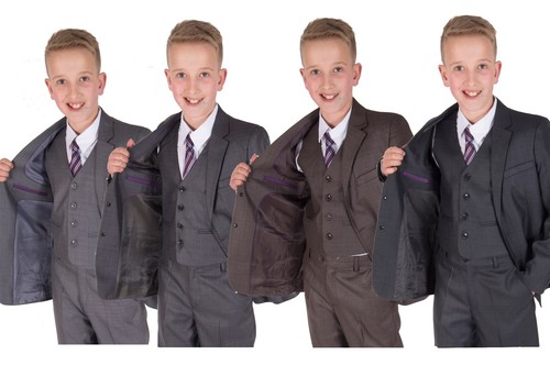 Boys grey suits - grey,