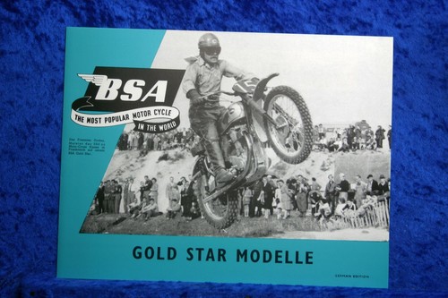 Bsa gold star models - bsa,