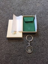 Rolex Key Ring/Key Fob Boxed with Cotton Pouch and Rolex Tissue