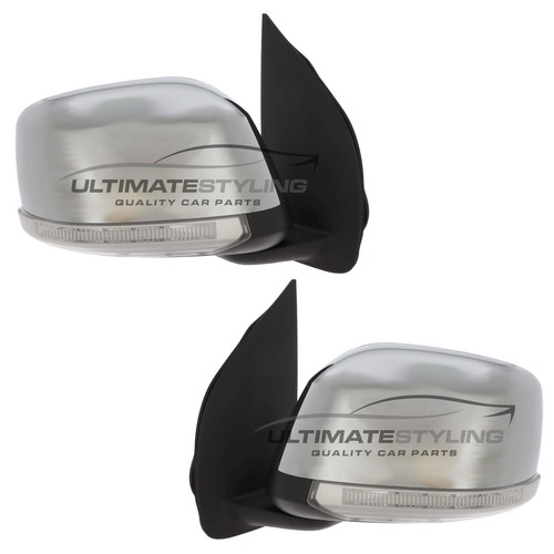 Wing door mirrors fits nissan - door,
