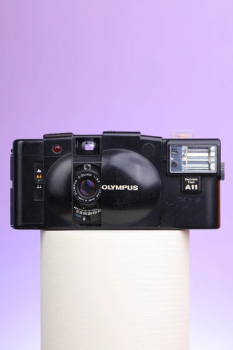 Olympus xa2 with a11 flash - olympus,