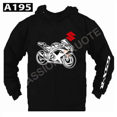 Hoodie sweatshirt gsxr black - hoodie,