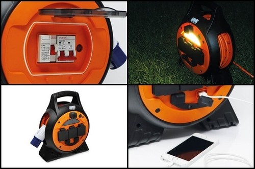 Roller mobile mains - mains, unit