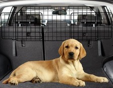 Dog Car Barrier for SUVs, Van, Vehicles, Adjustable, Mesh Divider 