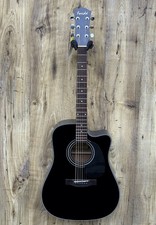 Farida D12CE Dreadnought Black