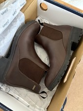 Dubarry Waterford Mahogany Leather Boots Size 39 Excellent Condition with Box