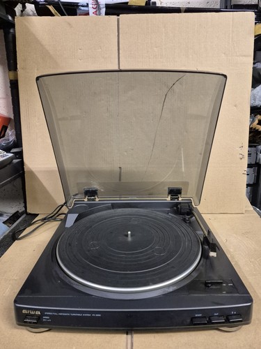 Aiwa e855k stereo turntable - aiwa,
