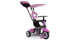 SmarTrike 4-In-1 Vanilla Tricycle - Pink HANDLE COLOR DARK PINK | 1406232