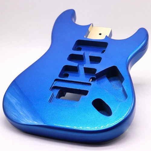 Blue poplar electric - blue, guitar