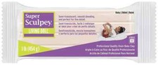 Super Sculpey Living Doll Professional Oven Bake Clay - BABY 454g FREE DELIVERY