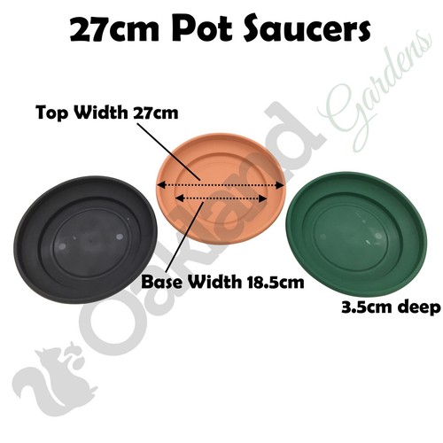 Plant pot saucer - plant, round