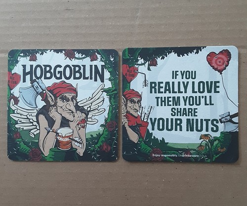 Wychwood brewery hobgoblin new - hobgoblin,