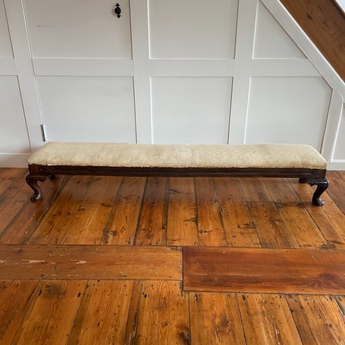Upholstered wood bench - upholstered,