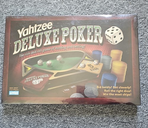 Yahtzee deluxe poker parker - yahtzee,