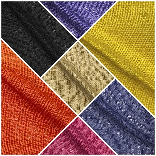 8oz colour hessian jute - 8oz, fabric