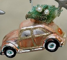 VTG Blown Glass Pink