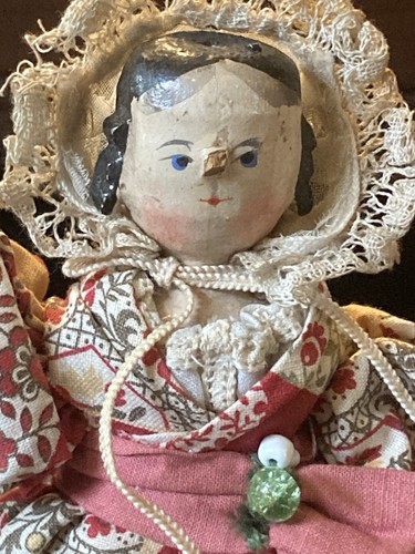 Lovely early grodnertal - early, doll