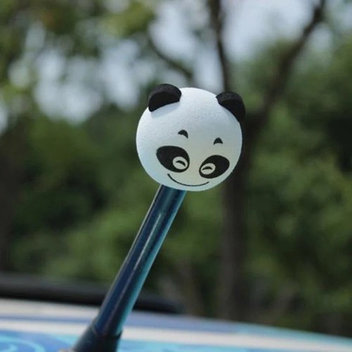 Cute panda car antenna - panda, aerial