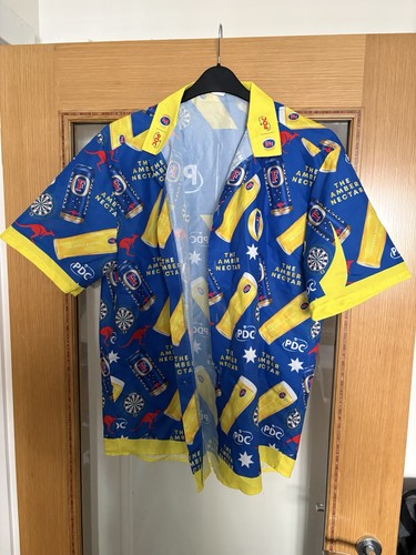 Pdc darts blue yellow - yellow, red