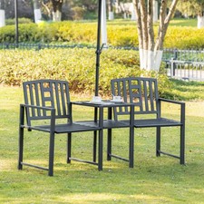 2 Seat Garden Chair Bench