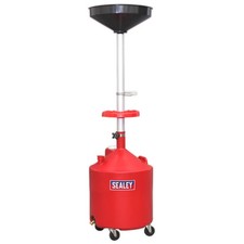 Sealey AK80D Gravity Discharge Mobile Oil Drainer 80L