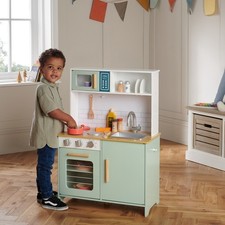 Corner Wooden Play Kitchen
