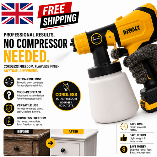 Dewalt cordless paint sprayer - dewalt,