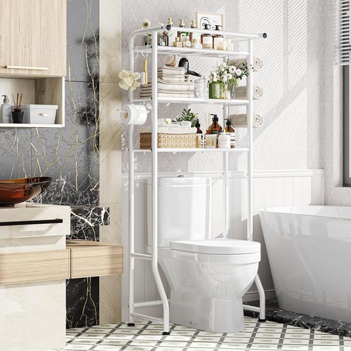 Over the toilet - over,