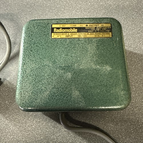 Radiomobile battery eliminator - battery,