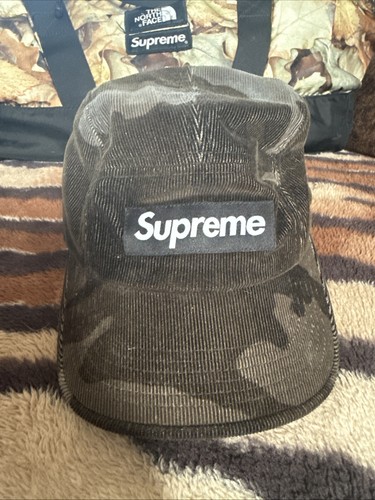 Supreme camo corduroy camp - camp, cap