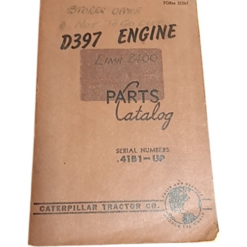 Caterpillar d397 engine parts - engine,