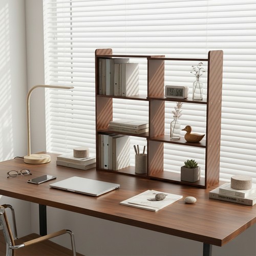 Desktop bookcase small - desktop,
