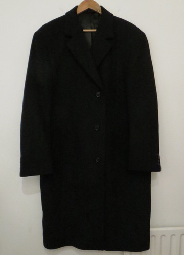 Crombie stafford coat - 46, navy