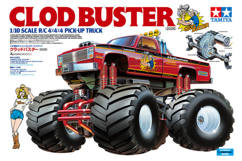 Tamiya clod buster 2026 - rc,