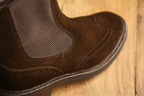 Tricker henry brown - henry, suede