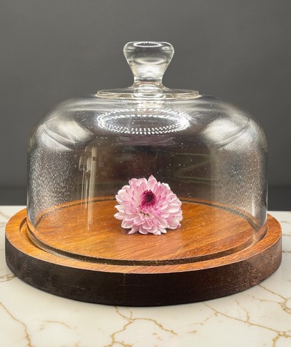 Vintage glass dome - vintage,
