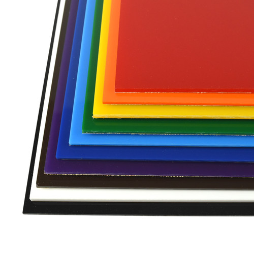 Solid colored acrylic - 1/8",