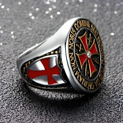 Ring gold stainless steel size - gold,