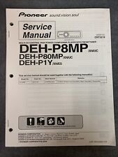 Pioneer DEH-P8MP, DEH-P80MP, DEH-P1Y Service Manual [Original w/Schematics]