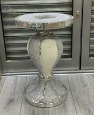 SILVER VENETIAN MIRRORED TABLE