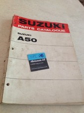 Suzuki A50 A 50 A50-II A50L Parts List Catalog Parts List Parts Ed.74