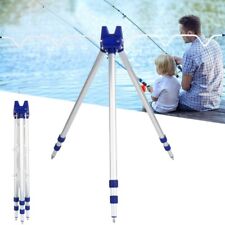 Fishing Rods Tripod Stand Rest for Sea Beach Shore Pier Tackle Telescopic
