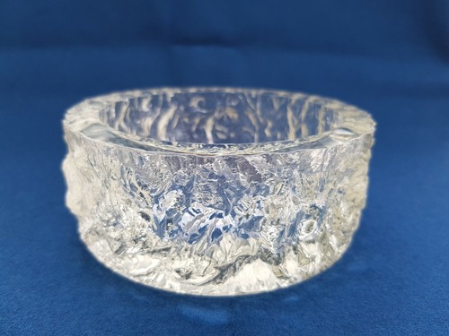 Textured bark clear glass